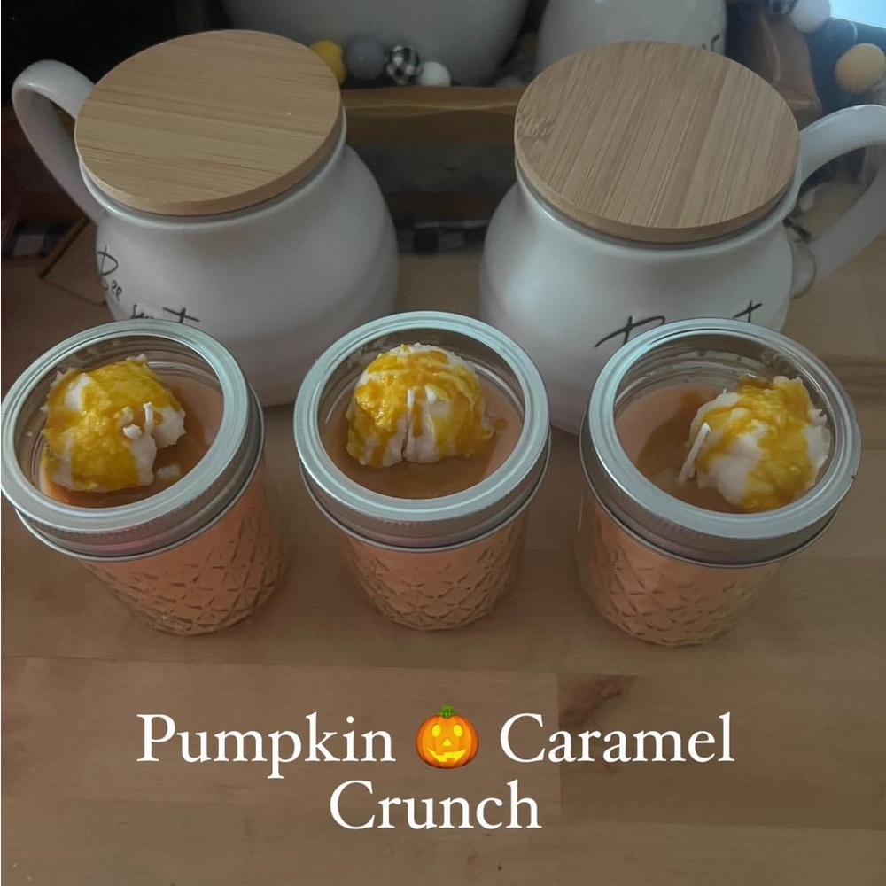 Handmade candles available in several scents